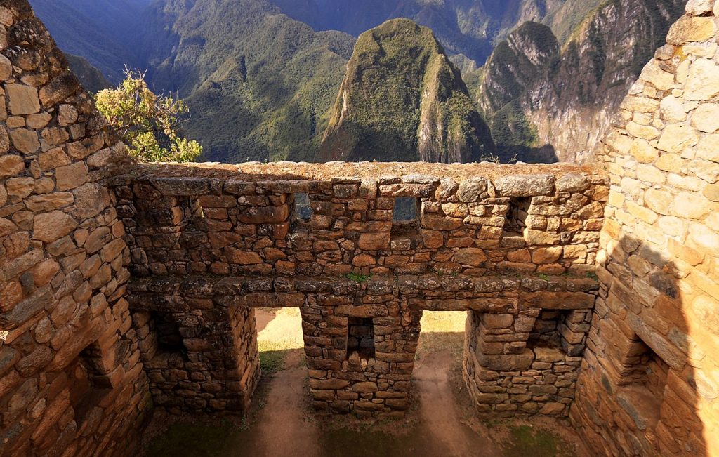 Machu Picchu ferestre cladire