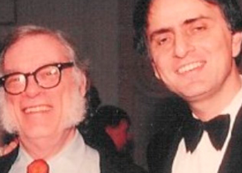 Scrisorile de admiratie ale lui Isaac Asimov catre tanarul Carl Sagan